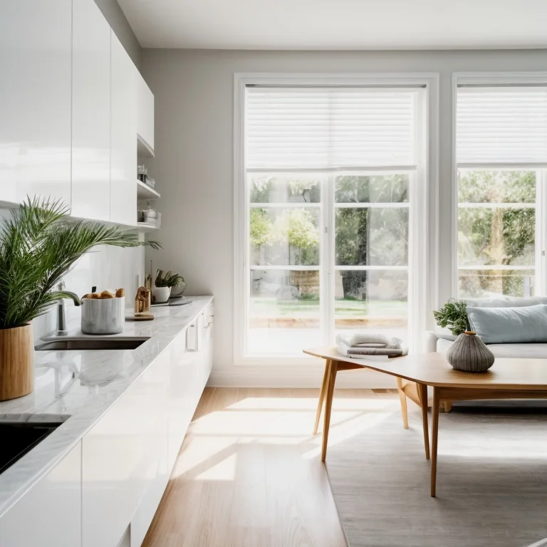 清掃作業を行うスタッフ